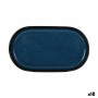 bandeja de aperitivos La Mediterránea Chester Azul Oval 20 x 11 x 1,5 cm (18 Unidades) de La Mediterránea, Pratos e fontes - ...