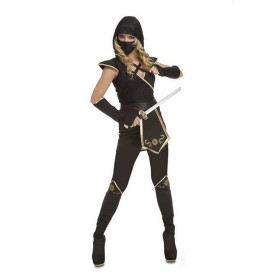 Costume per Adulti My Other Me Nero Ninja Taglia unica (5 Pezzi) di My Other Me, Adulti - Rif: S2408778, Prezzo: 20,00 €, Sco...