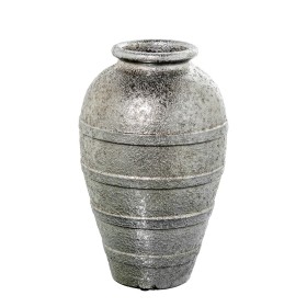 Vase Alexandra House Living Silver Ceramic 25 x 25 x 39 cm by Alexandra House Living, Vases - Ref: D1621613, Price: 46,15 €, ...