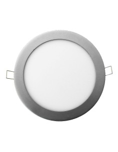 Lâmpada LED Silver Electronics Downlight GORT superficie cuadrado 20W 6000K Blanco Alumínio Branco | Tienda24 Tienda24.eu