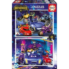 Set de 2 Puzzles Educa Batwheels de Educa, Puzzles classiques - Réf : S2441689, Prix : 9,89 €, Remise : %