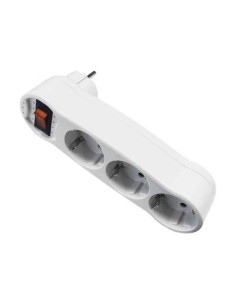 Ladrón de enchufe EDM Cuádruple 2400 W 250 V 16 A Termoplástico | Tienda24 Tienda24.eu