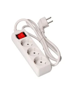 Regleta Enchufes 3 Tomas con Interruptor EDM Schuko (1,5 m) de EDM, Regletas - Ref: S7915748, Precio: 9,63 €, Descuento: %