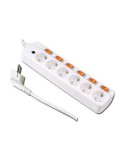 Power Socket - 6 Sockets with Switch EDM (1,5 m) | Tienda24 Tienda24.eu