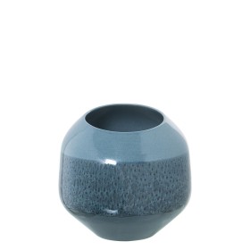 Vase Alexandra House Living Blue Ceramic Tricolour 23 x 23 x 23 cm by Alexandra House Living, Vases - Ref: D1621634, Price: 5...