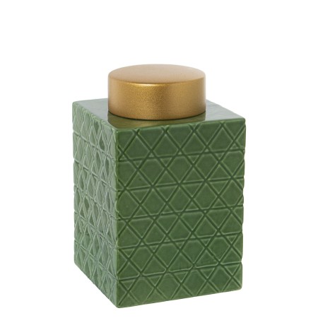 Vaso Alexandra House Living Verde Dorato Ceramica 16 x 16 x 26 cm di Alexandra House Living, Vasi - Rif: D1621637, Prezzo: 51...