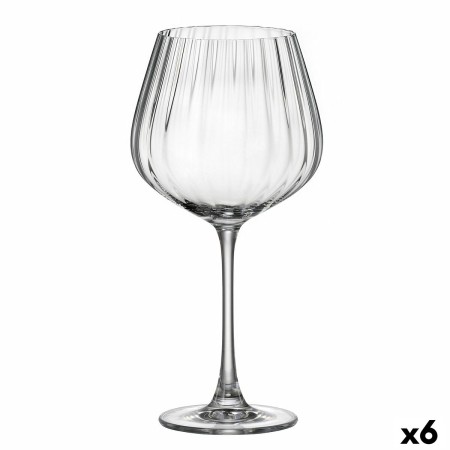 Cocktail glass Bohemia Crystal Optic Transparent Glass 640 ml (6 Units) by Bohemia Crystal, Cocktail Glasses - Ref: S2710399,...