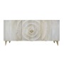 Buffet DKD Home Decor 160 x 45 x 75 cm Doré Métal Blanc Bois de manguier de DKD Home Decor, Buffets, crédences et vaisseliers...