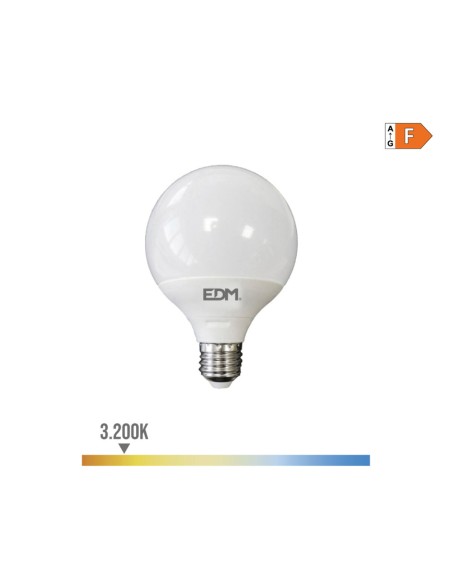 Bombilla LED EDM F 15 W E27 1521 Lm Ø 12,5 x 14 cm (3200 K) | Tienda24 Tienda24.eu