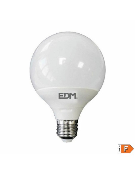 Bombilla LED EDM F 15 W E27 1521 Lm Ø 12,5 x 14 cm (3200 K) | Tienda24 Tienda24.eu