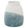 Vase Alexandra House Living Bleu Beige Céramique 16 x 16 x 24 cm de Alexandra House Living, Vases - Réf : D1621648, Prix : 30...