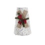 Cônes DKD Home Decor Noël Blanc Naturel Argenté 20 x 20 x 80 cm (3 Pièces) de DKD Home Decor, Noël - Réf : S3035373, Prix : 4...