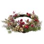 Coroa de Natal DKD Home Decor PVC 60 x 60 x 12 cm de DKD Home Decor, Natal - Ref: S3035747, Preço: 43,79 €, Desconto: %