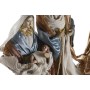 Christmas nativity set DKD Home Decor Blue Golden Crown 30 x 5 x 30 cm 50 x 10 x 57 cm | Tienda24 - Global Online Shop Tienda24.eu