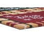 Doormat DKD Home Decor White Brown Red Green PVC Coconut Fibre 60 x 40 x 1,5 cm (2 Units) by DKD Home Decor, Doormats - Ref: ...