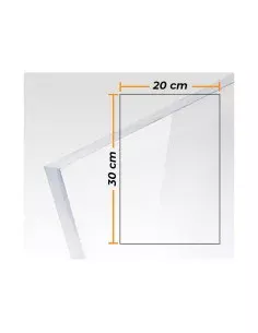 Placa Compossar Transparente Policarbonato 4 mm 20 x 30 cm | Tienda24 Tienda24.eu