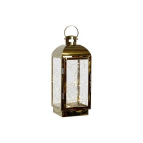 Lanterna DKD Home Decor Dourado Aço inoxidável 15 x 14 x 36 cm de DKD Home Decor, Postes de iluminação - Ref: S3052533, Preço...