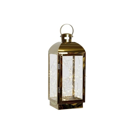 Lantern DKD Home Decor Golden Stainless steel 15 x 14 x 36 cm by DKD Home Decor, Post Lights - Ref: S3052533, Price: 98,23 €,...