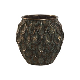 Cache-pot Home ESPRIT Doré Métal Vintage 33 x 33 x 32 cm de Home ESPRIT, Cache-pots - Réf : S3054975, Prix : 36,97 €, Remise : %