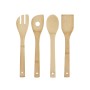 Set of Kitchen Utensils Bamboo (12 Units) by Kinvara, Spatulas - Ref: S3628991, Price: 28,99 €, Discount: %