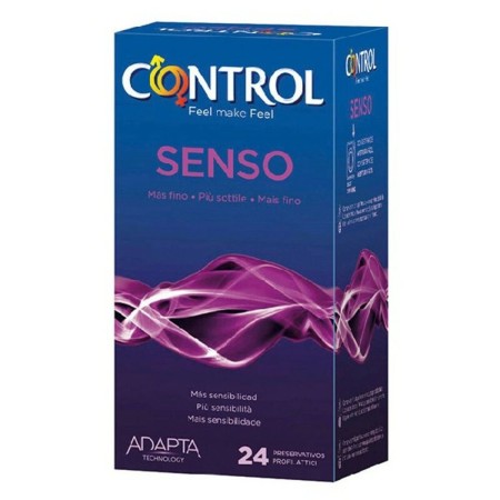 Preservativos Control Senso (24 uds) de Control, Preservativos masculinos - Ref: S4003728, Preço: 12,79 €, Desconto: %