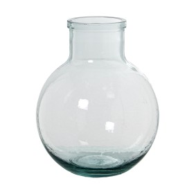 Vase made from recycled glass Alexandra House Living Transparent Crystal 23 x 22 x 31 cm by Alexandra House Living, Vases - R...