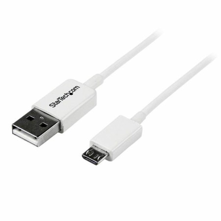 Cabo USB para micro USB Startech USBPAUB2MW Branco Amarelo (4 Unidades) de Startech, Cabos USB - Ref: S55057192, Preço: 11,31...