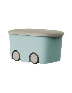 Scatola Multiuso Plastiken 88100 Per bambini Menta 45 L (59 x 38 x 32 cm) da Plastiken, Scatole e cassapanche - Ref: S7918093...