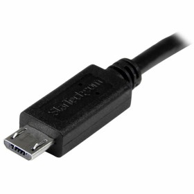 USB A to USB C Cable V7 V7U2AC-2M-BLK-1E   Black | Tienda24 - Global Online Shop Tienda24.eu