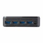 USB Hub Startech HBS304A24A   Black 5 Gbit/s by Startech, USB hubs - Ref: S55058427, Price: 122,44 €, Discount: %