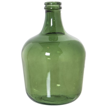 Vase made from recycled glass Alexandra House Living Green Crystal 25 x 25 x 38 cm by Alexandra House Living, Vases - Ref: D1...