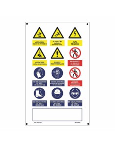 Placa Normaluz Obra múltiple PVC (50 x 90 cm) de Normaluz, Sinais de segurança - Ref: S7918151, Precio: 12,81 €, Descuento: %