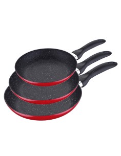 Set di padelle San Ignacio Rosso 3 Pezzi Alluminio da San Ignacio, Set di padelle e pentole - Ref: S7918169, Precio: 27,91 €,...