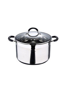 Pot with Glass Lid BRA Efficient | Tienda24 Tienda24.eu