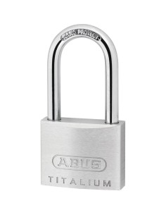 Verrouillage des clés ABUS Titalium 64ti/35 Acier Aluminium normal (3,5 cm) | Tienda24 Tienda24.eu