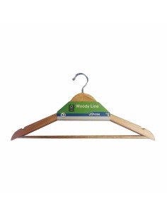 Perchas Mondex Traje Ecológico Natural Madera 3 Unidades (43 x 22,5 cm) | Tienda24 Tienda24.eu