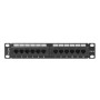 12-port UTP Category 6 Patch Panel Lanberg PPU6-9012-B by Lanberg, Cupboards and shelving - Ref: S5613665, Price: 15,66 €, Di...