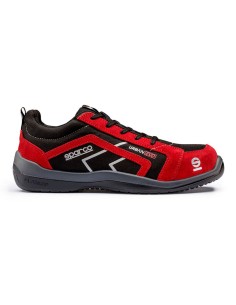 Calzado de Seguridad Sparco Negro/Rojo | Tienda24 Tienda24.eu