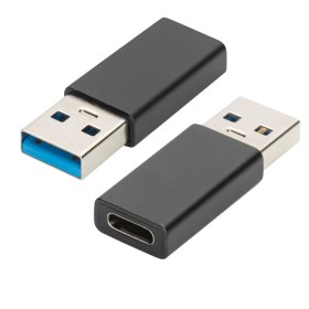 USB-C to USB Adapter Ewent EW9650 Black by Ewent, USB Cables - Ref: S5626223, Price: 4,11 €, Discount: %