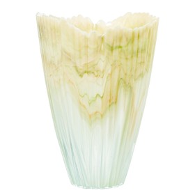 Vase Alexandra House Living Crème Verre 21 x 30 cm 41 x 39 x 27 cm de Alexandra House Living, Vases - Réf : D1621739, Prix : ...