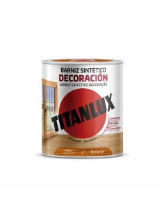 Barniz Titanlux 11140034 Blanco 750 ml Satinado | Tienda24 Tienda24.eu