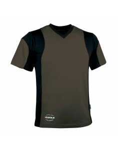 Kurzarm-T-Shirt Cofra Bilbao Schwarz | Tienda24 Tienda24.eu