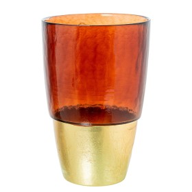 Vase Alexandra House Living Marron Doré Verre 41 x 39 x 27 cm de Alexandra House Living, Vases - Réf : D1621744, Prix : 67,68...