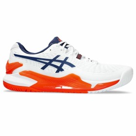 Chaussures de Tennis pour Homme Asics Gel-Resolution 9 Blanc de Asics, Baskets - Réf : S64127085, Prix : 0,00 €, Remise : %