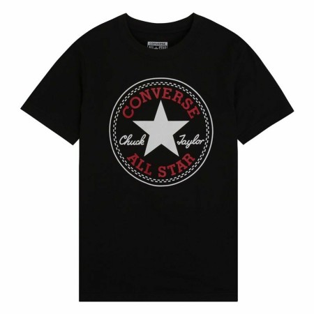 Camiseta de Manga Corta Converse Chuck Taylor All Star Core Negro de Converse, Camisetas de manga corta - Ref: S6497990, Prec...