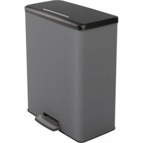 Rubbish Bin Tontarelli Bido Blue Black 45 L Rectangular 40 x 29 x 65 cm (6 Units) | Tienda24 - Global Online Shop Tienda24.eu