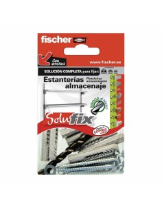 Tacos y tornillos Fischer N-S 50352 5 x 50 /25 mm Avellanado (100 Unidades) | Tienda24 Tienda24.eu