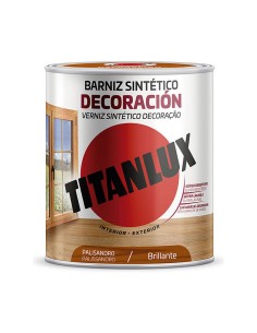 Barniz Titanlux 11140034 Blanco 750 ml Satinado | Tienda24 Tienda24.eu