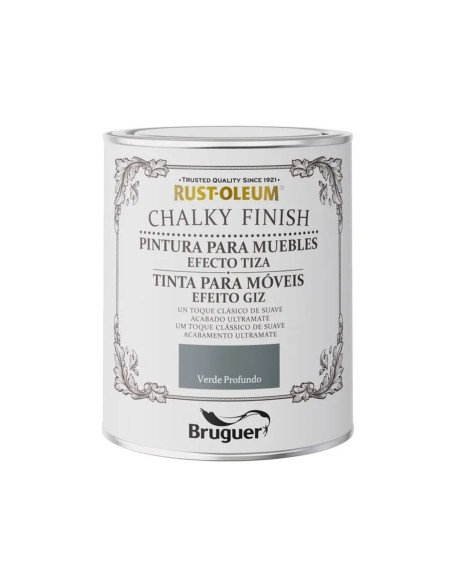 Peinture Bruguer Rust-oleum Chalky Finish 5733890 Meubles Deep Green 750 ml | Tienda24 Tienda24.eu