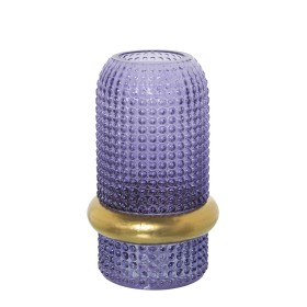 Vase Alexandra House Living Blue Golden Crystal 11 x 20 cm by Alexandra House Living, Vases - Ref: D1621771, Price: 18,69 €, ...